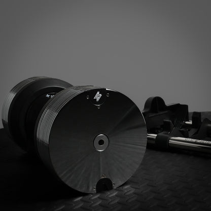 Chrome Adjustable Dumbbells 3-36kg – Premium Commercial Metal