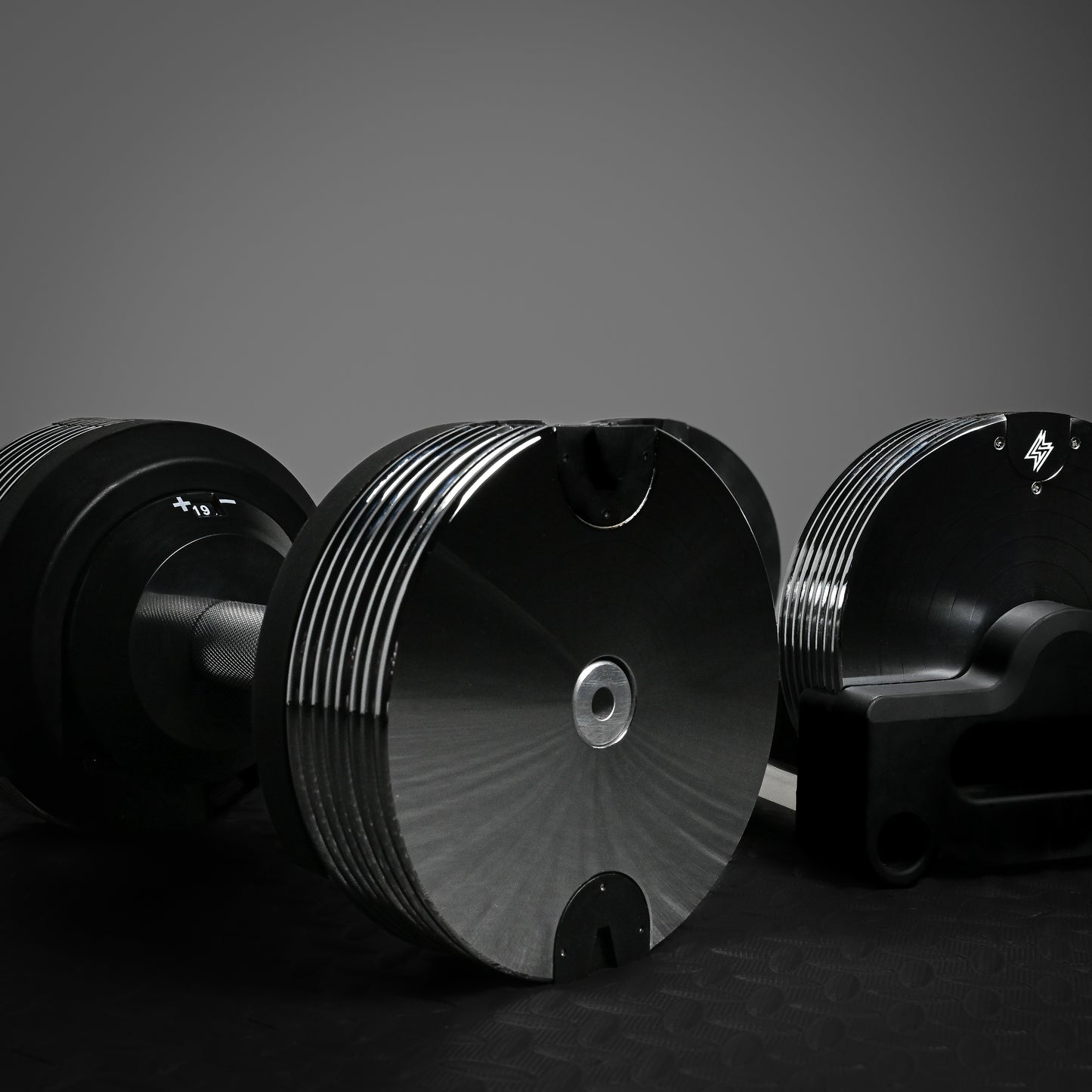 Chrome Adjustable Dumbbells 3-36kg – Premium Commercial Metal