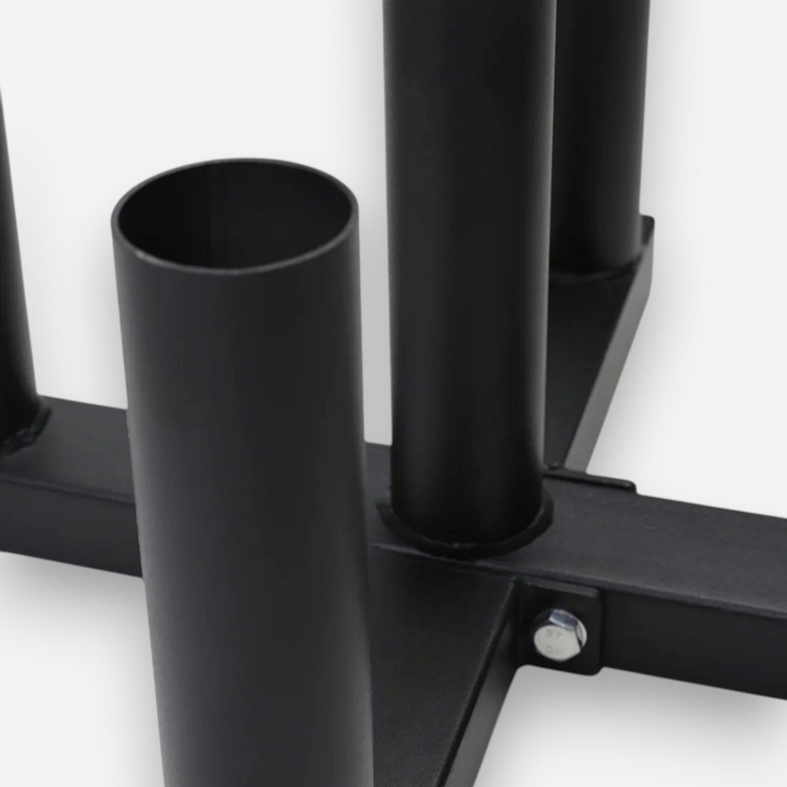 Commercial Barbell Holder, 5 Bars Floor Vertical Rack Hanger Ez Ground