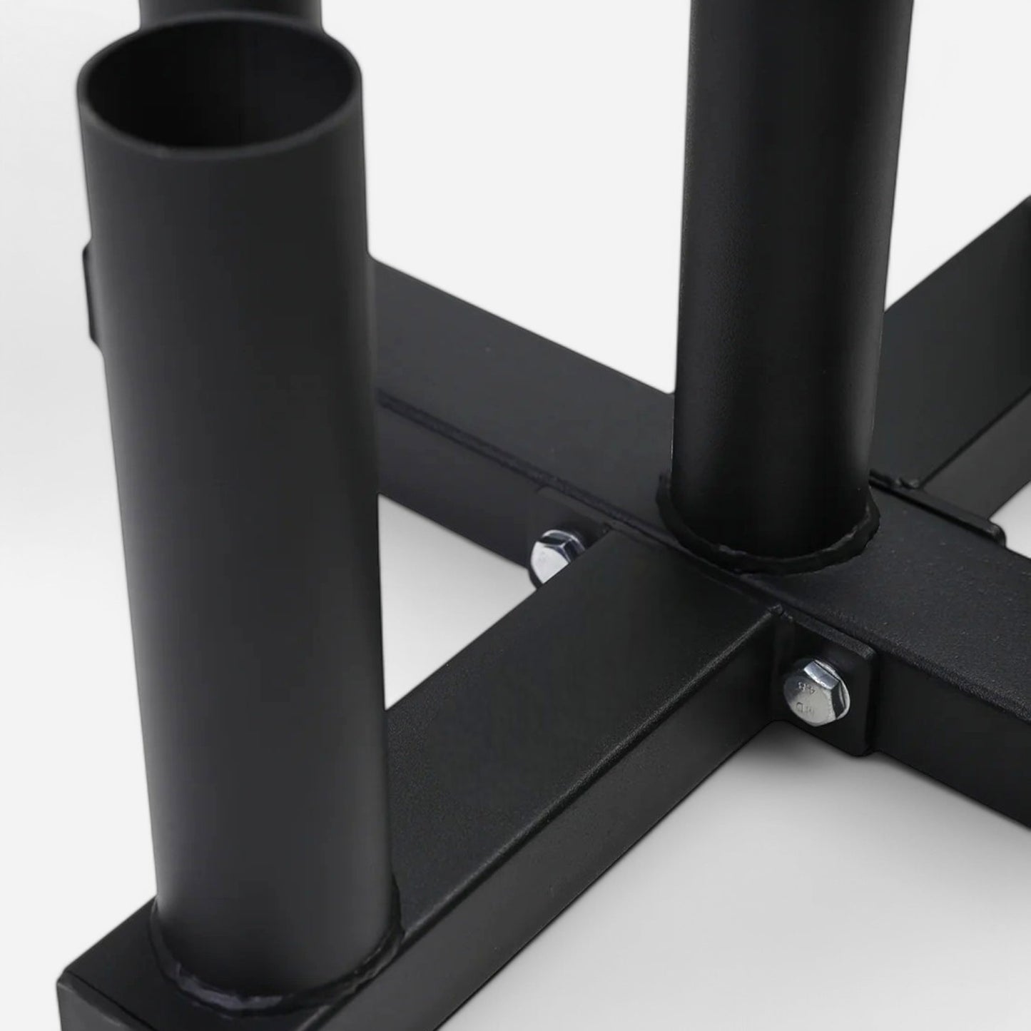 Commercial Barbell Holder, 5 Bars Floor Vertical Rack Hanger Ez Ground