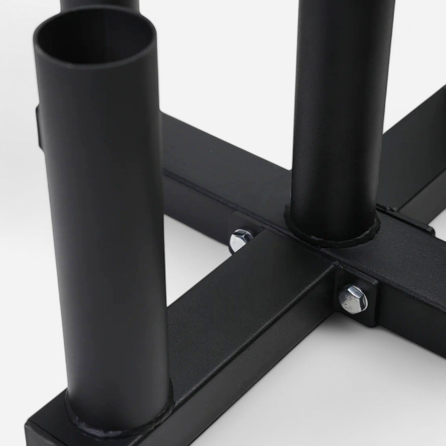 Commercial Barbell Holder, 5 Bars Floor Vertical Rack Hanger Ez Ground