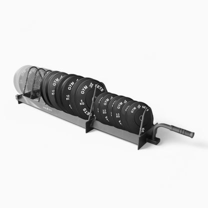 Commercial Large Weight Plate Storage Rack Wide Bumper Set For Gym And Home - Heavy-Duty Solution For Organising Olympic Plates In Any Fitness Space. Buy Now.