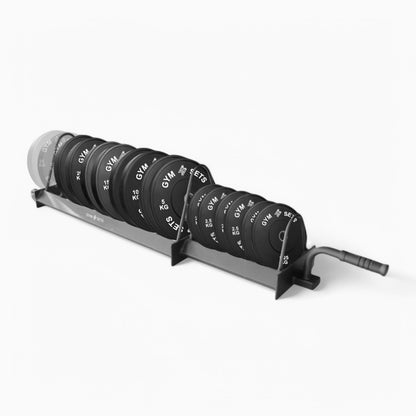 Commercial Large Weight Plate Storage Rack Wide Bumper Set For Gym And Home - Heavy-Duty Solution For Organising Olympic Plates In Any Fitness Space. Buy Now.