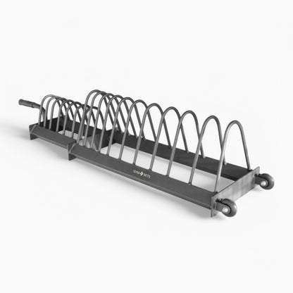 Commercial Large Weight Plate Storage Rack Wide Bumper Set For Gym And Home - Heavy-Duty Solution For Organising Olympic Plates In Any Fitness Space. Buy Now.