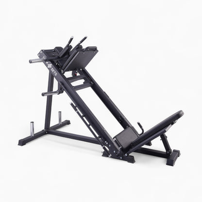 Commercial Leg Press & Hack Squat Machine With Seated Gym Equipment For Calf Workouts, Built For Strength, Stability & Performance In Home & Commercial Gyms!