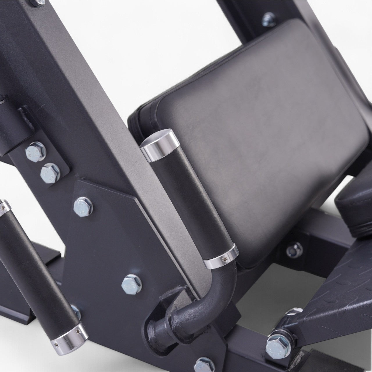 Commercial Leg Press & Hack Squat Machine With Seated Gym Equipment For Calf Workouts, Built For Strength, Stability & Performance In Home & Commercial Gyms!