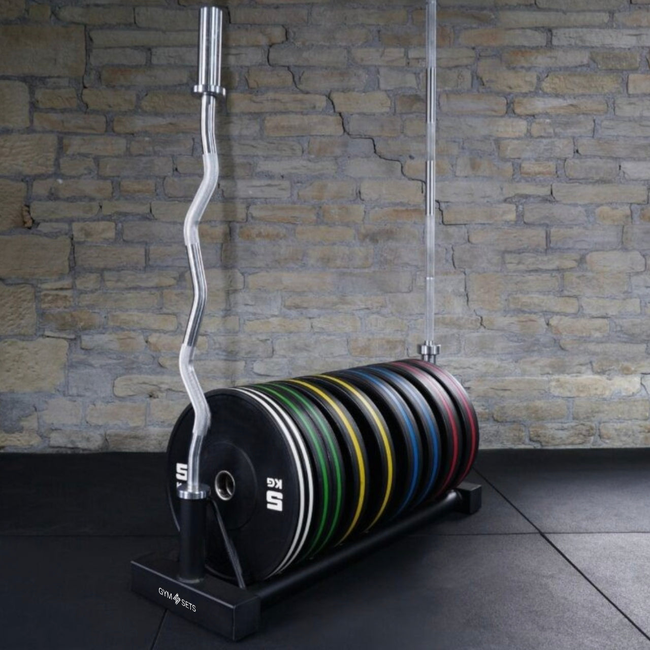 Commercial Weight Plate Storage Rack Olympic Bumper Set For Gym And Home - Organise Your Fitness Space With Durable, High-Quality Strength Equipment. Buy Now.