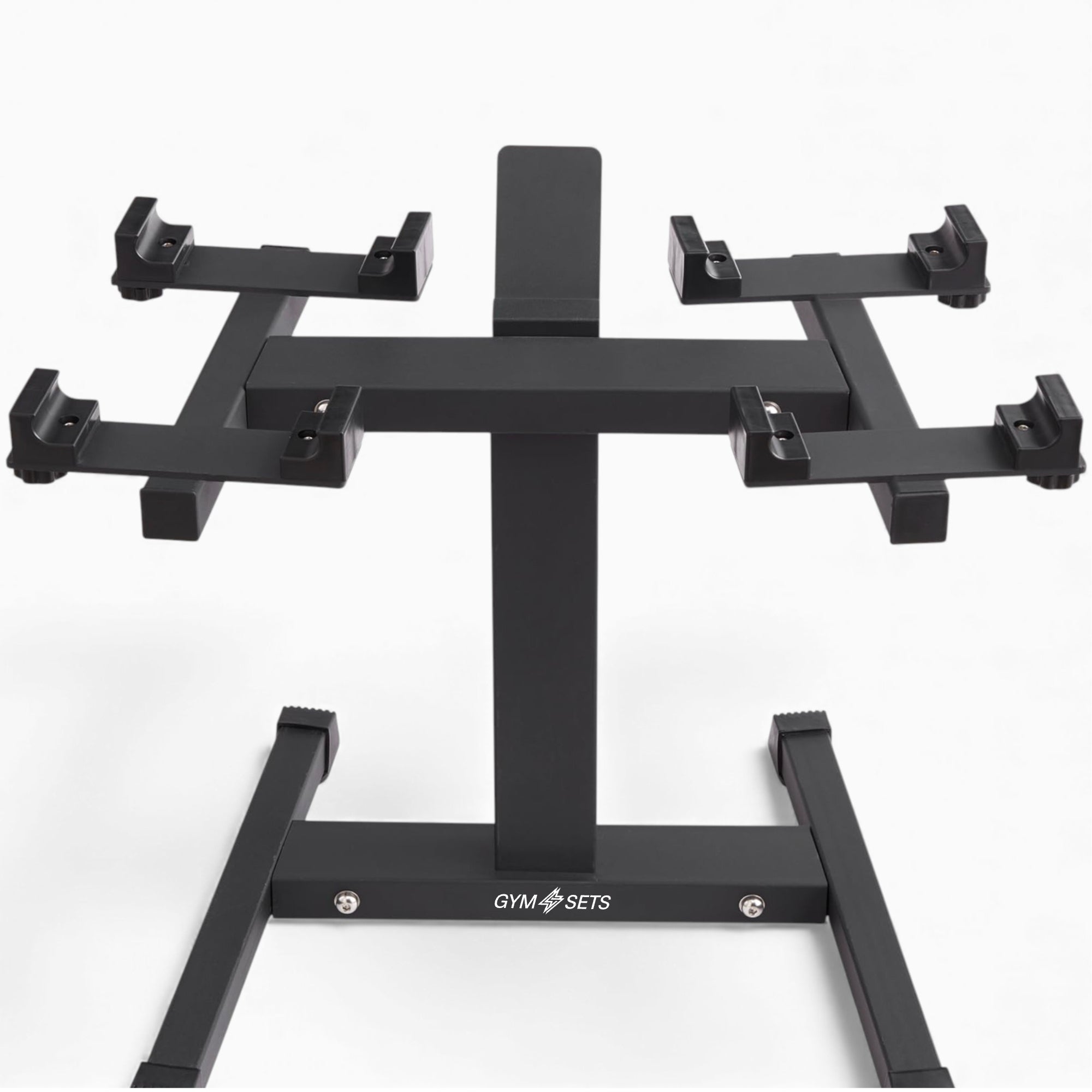 Compact Round Adjustable Dumbbell Rack | Heavy Duty Steel Frame – GYM ...