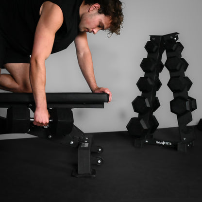 5 & 6 Tier Hex Dumbbell Tree Rack