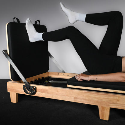 GymSets Oak Reformer Pilates Studio Machine