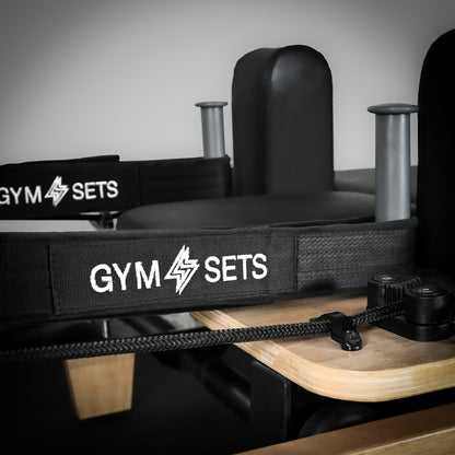 GymSets Oak Reformer Pilates Studio Machine