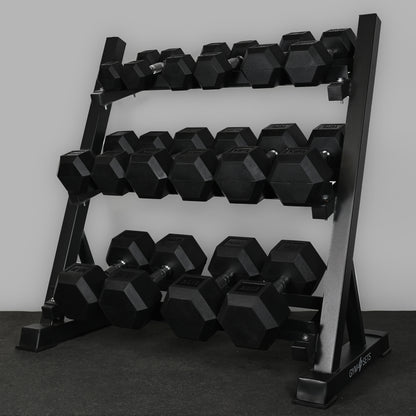 3 Tier Dumbbell Storage Rack