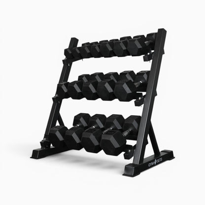 3 Tier Dumbbell Storage Rack