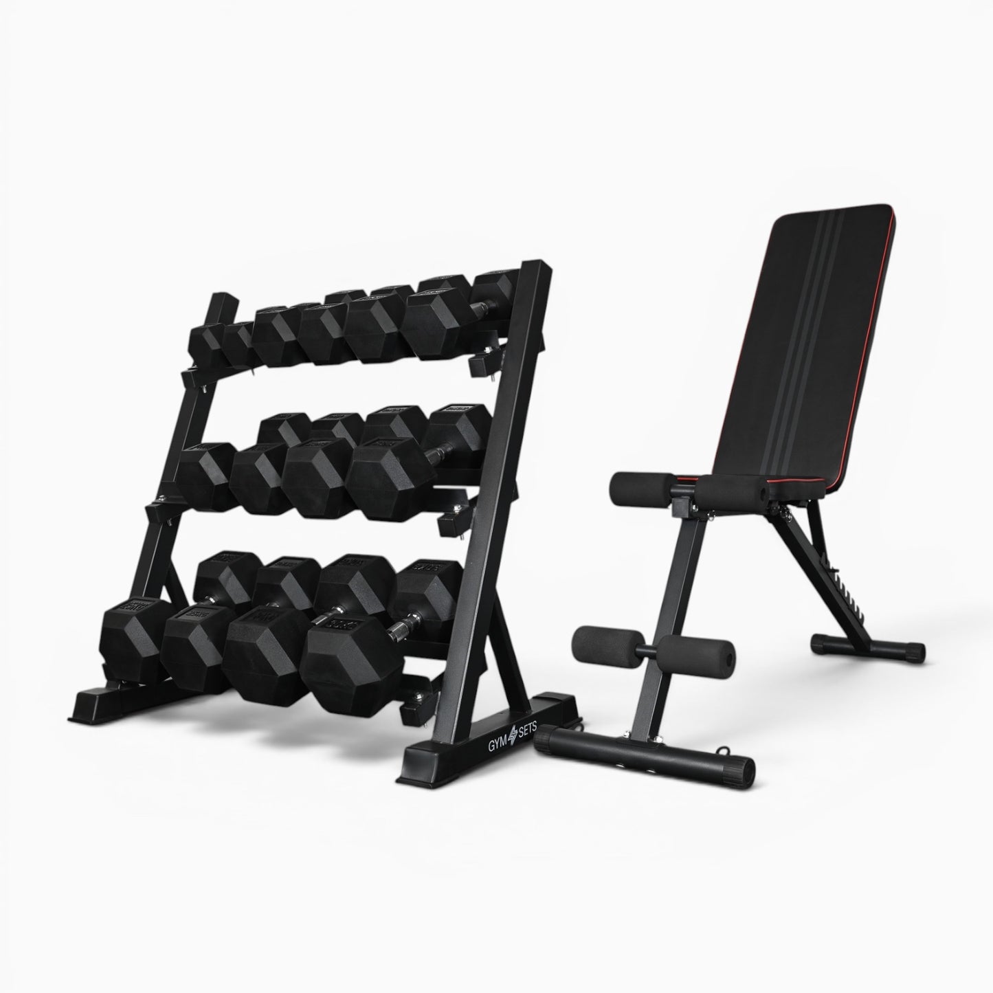 3 Tier Dumbbell Storage Rack