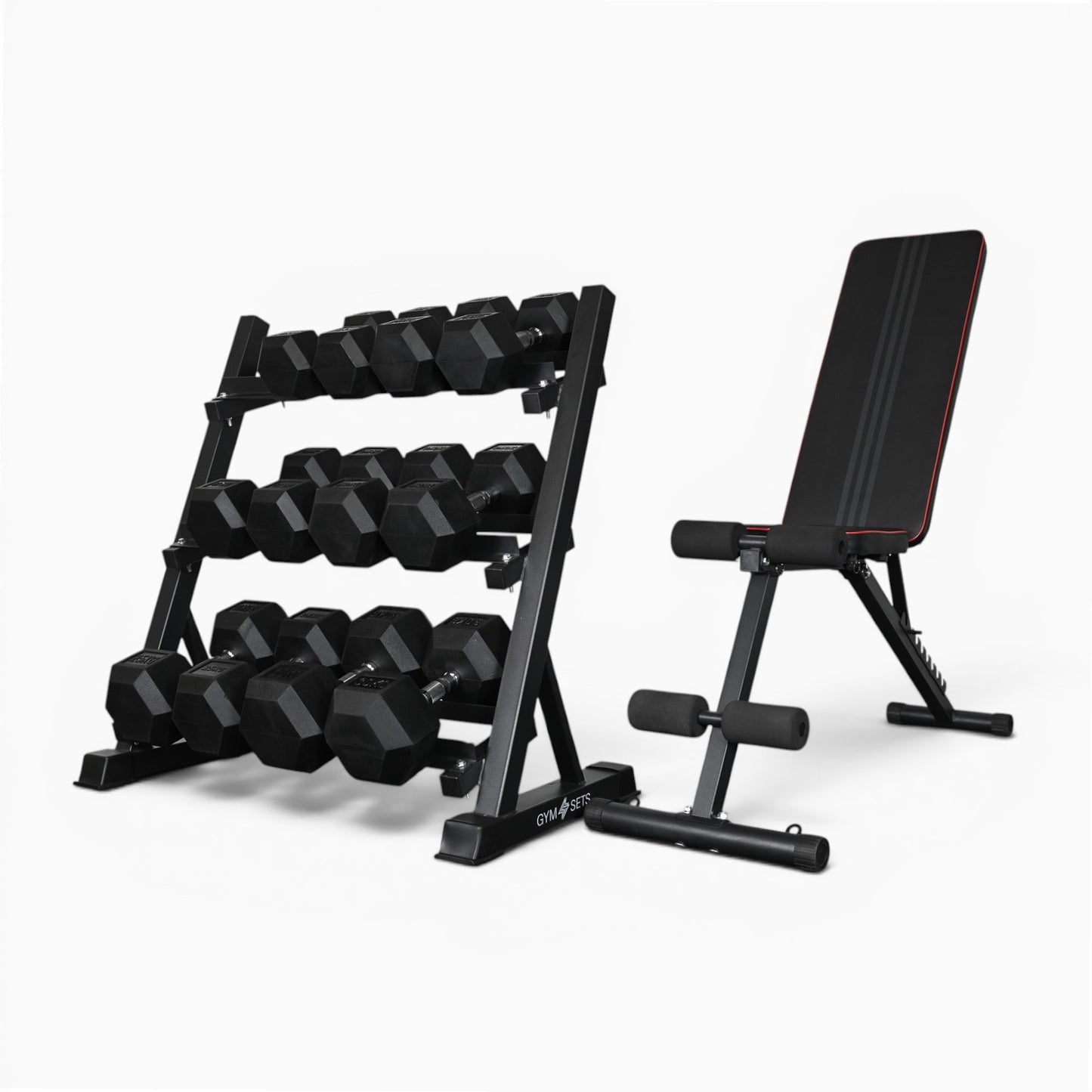 3 Tier Dumbbell Storage Rack