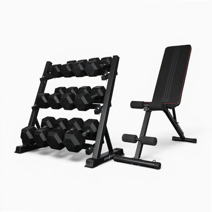 3 Tier Dumbbell Storage Rack