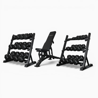 3 Tier Dumbbell Storage Rack