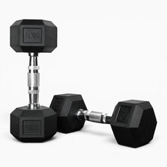 Commercial Hex Dumbbell Pairs 2.5kg-50kg