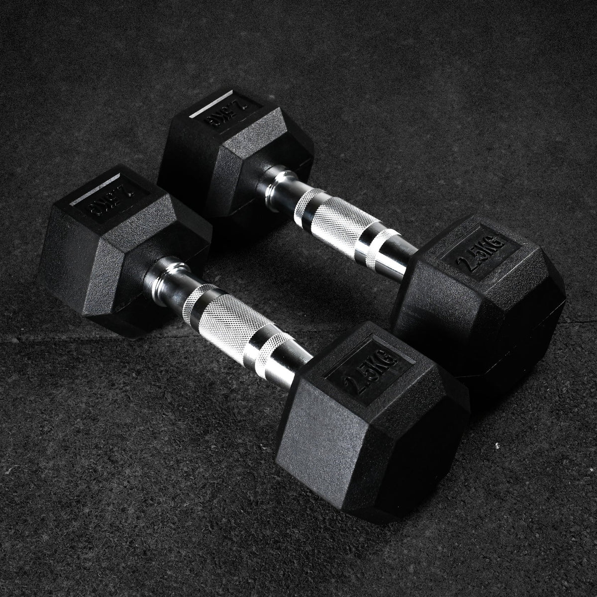 Olympic Bumper Plate & Hex Dumbbell Package