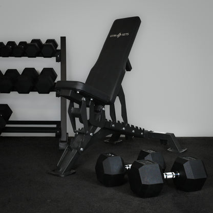 GYMSETS™ Tri Leg Commercial Gym Weight Bench