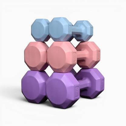 GymSets Vinyl Dumbbell
