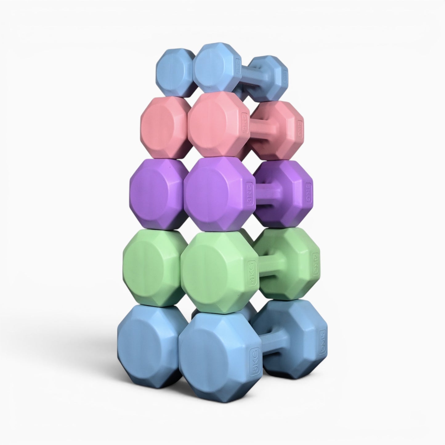 GymSets Vinyl Dumbbell