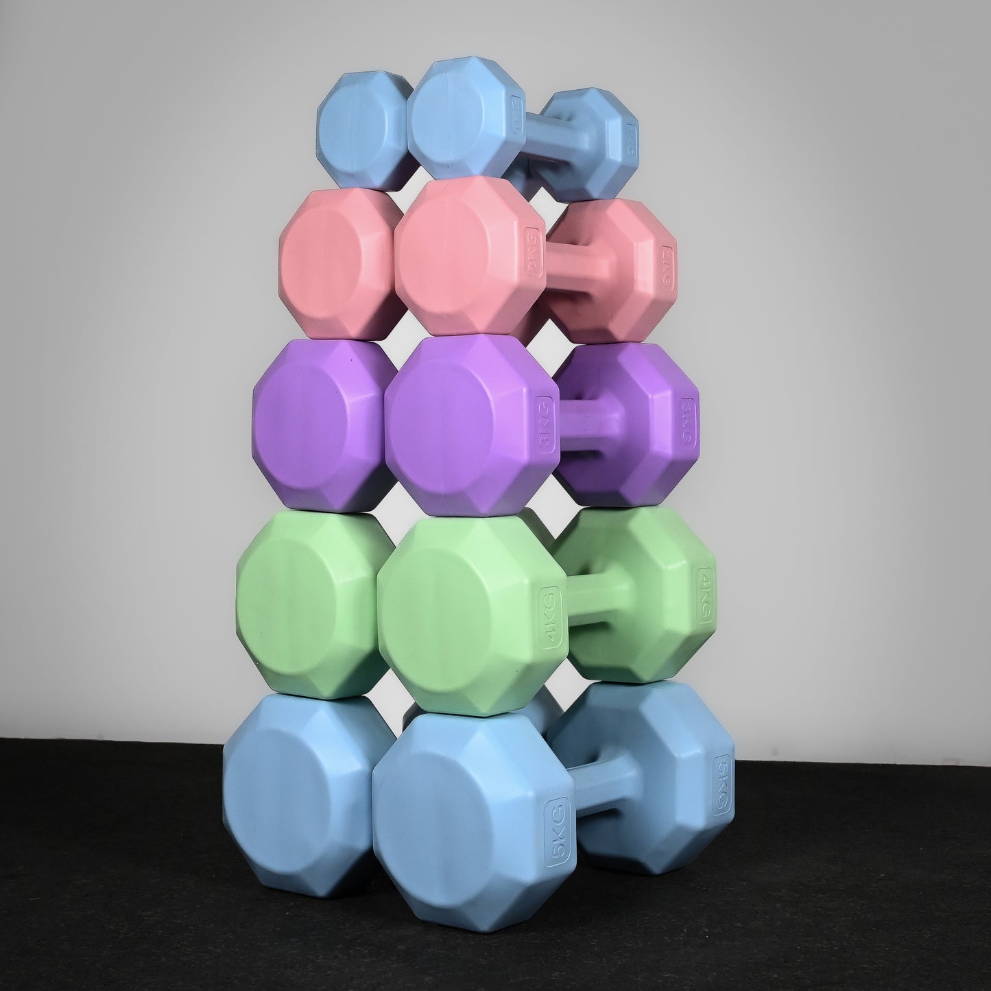 GymSets Vinyl Dumbbell (Warehouse Returns)