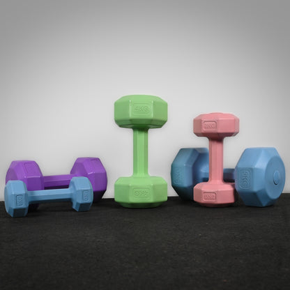 GymSets Vinyl Dumbbell
