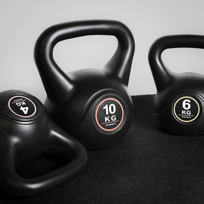 GymSets Vinyl Kettlebells