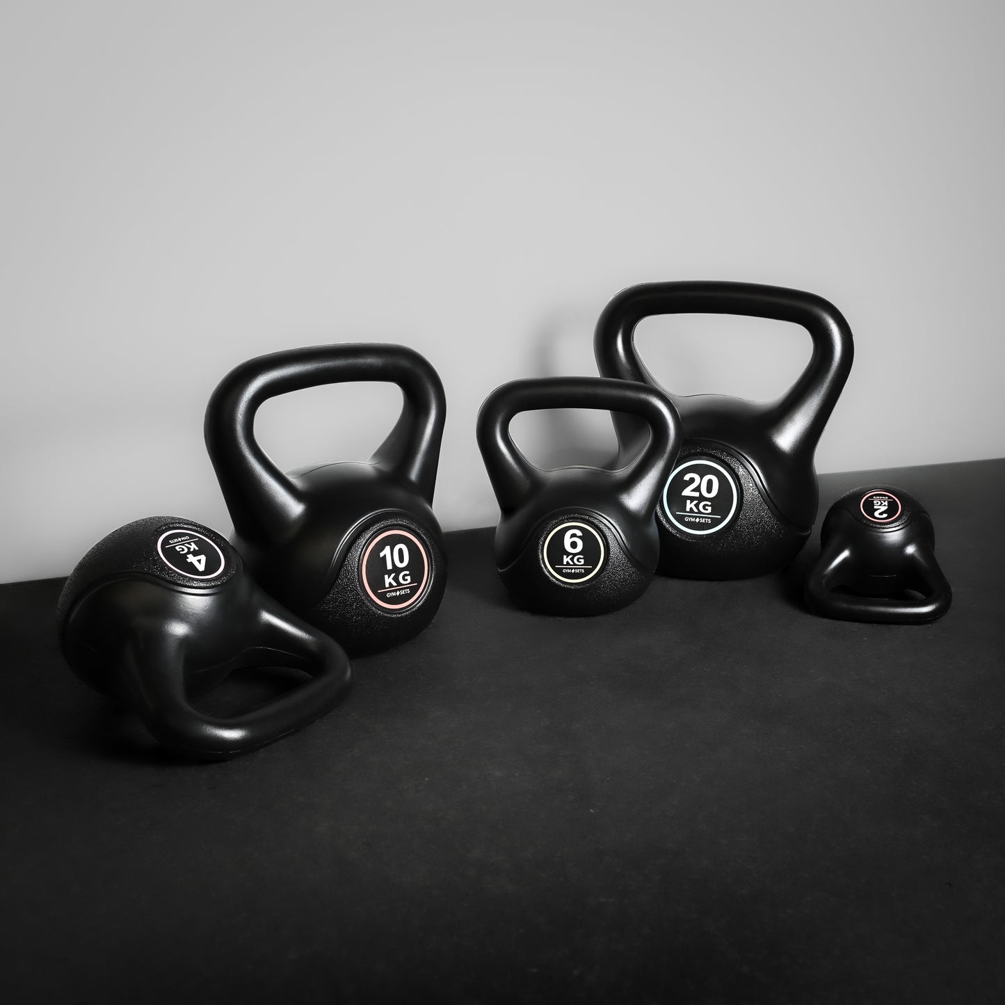 GymSets Vinyl Kettlebells