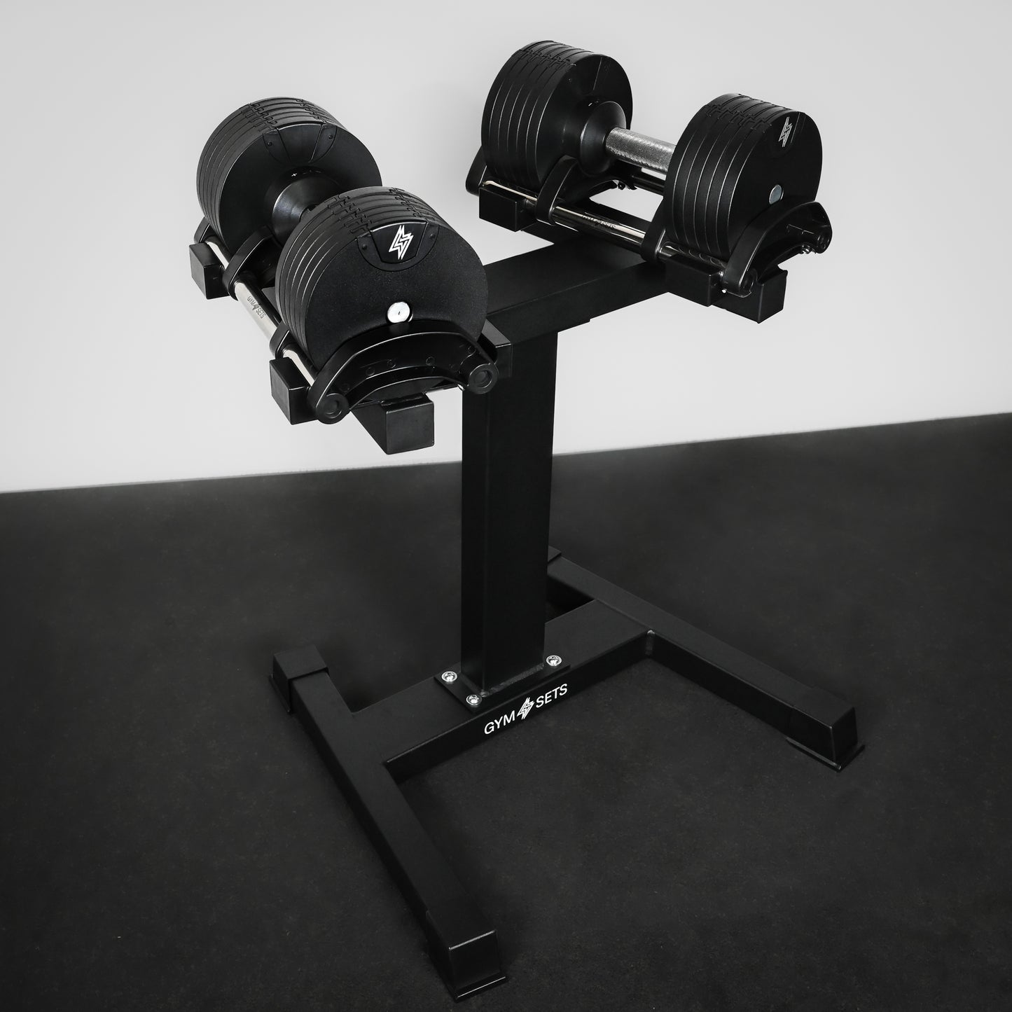 Round Adjustable Dumbbell Rack