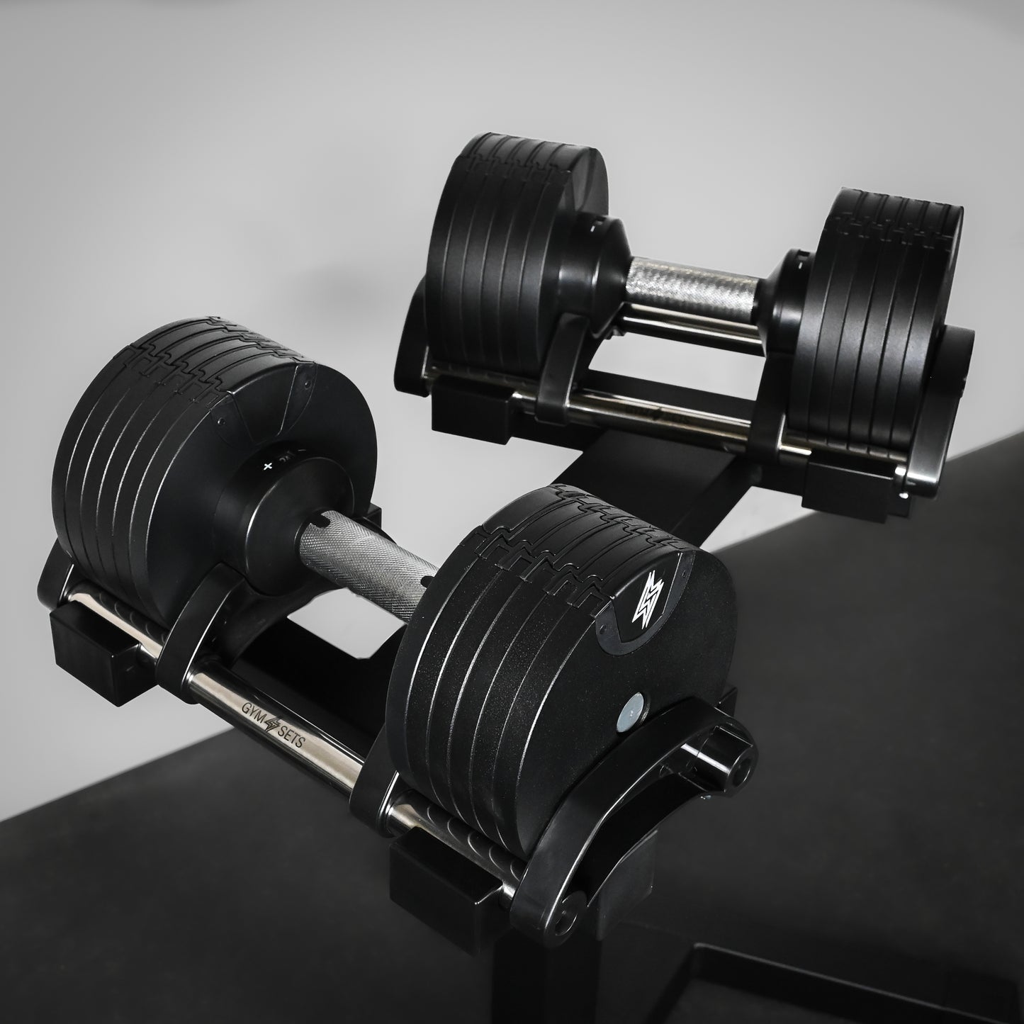 Round Adjustable Dumbbell Rack