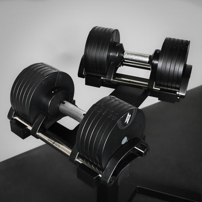 Round Adjustable Dumbbell Rack
