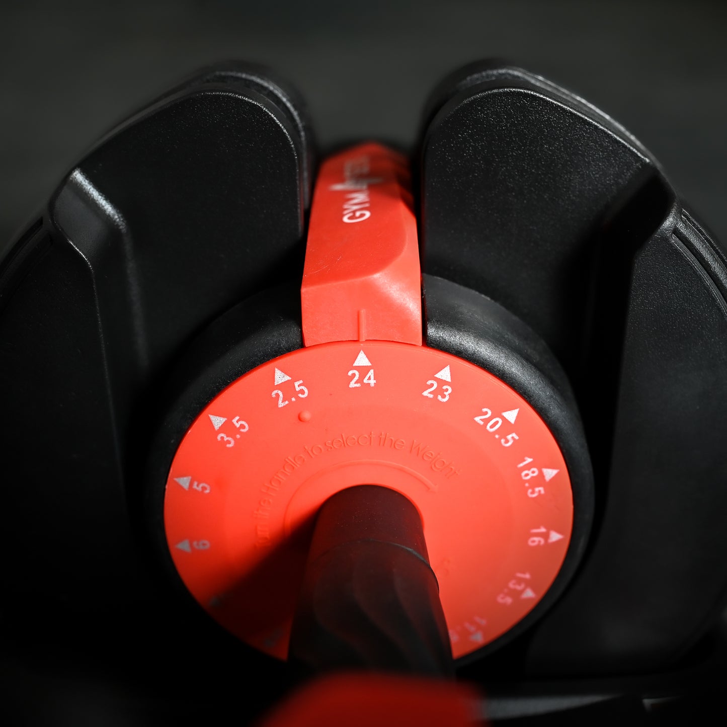 24kg Quick Dial Adjustable Dumbbell