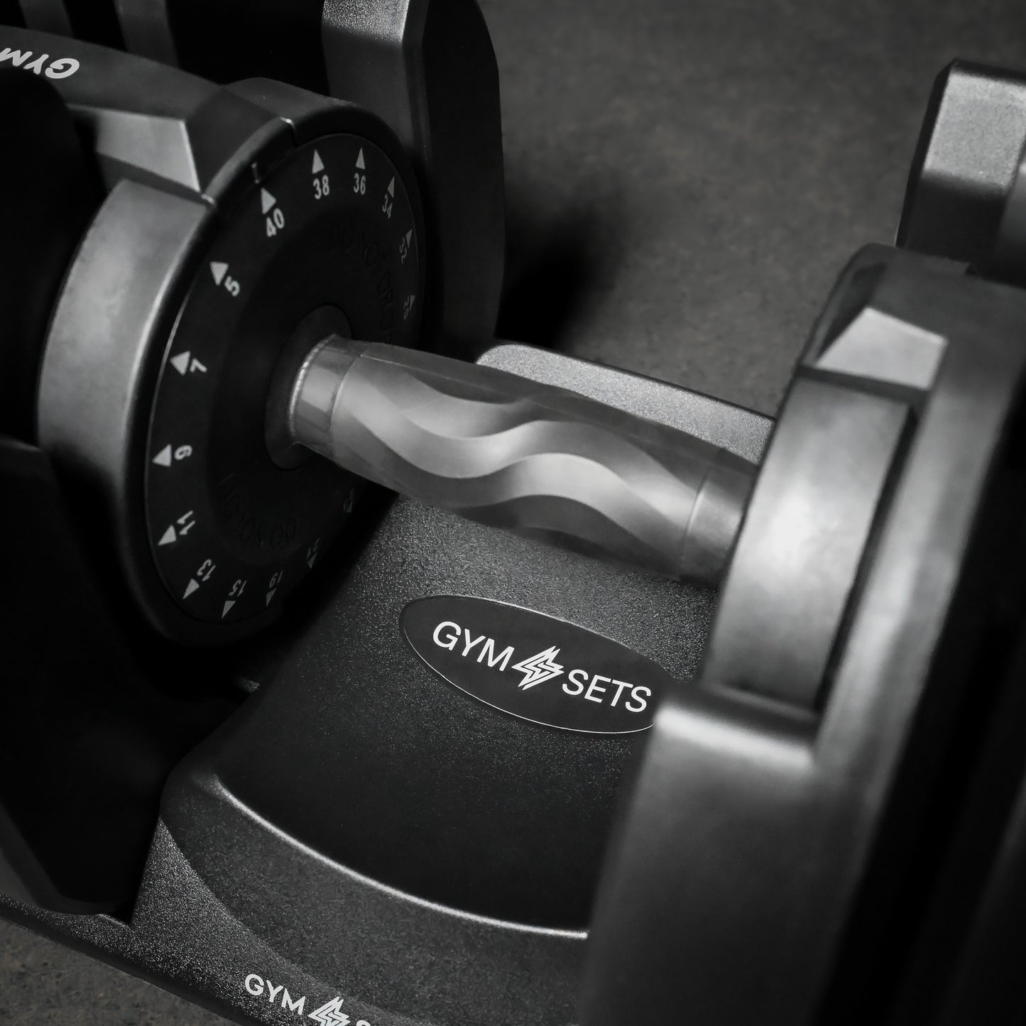 40kg Quick Dial Adjustable Dumbbell