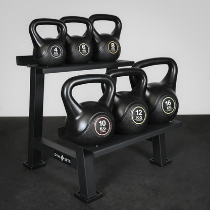 GymSets Half Cast Iron Kettlebell Rack