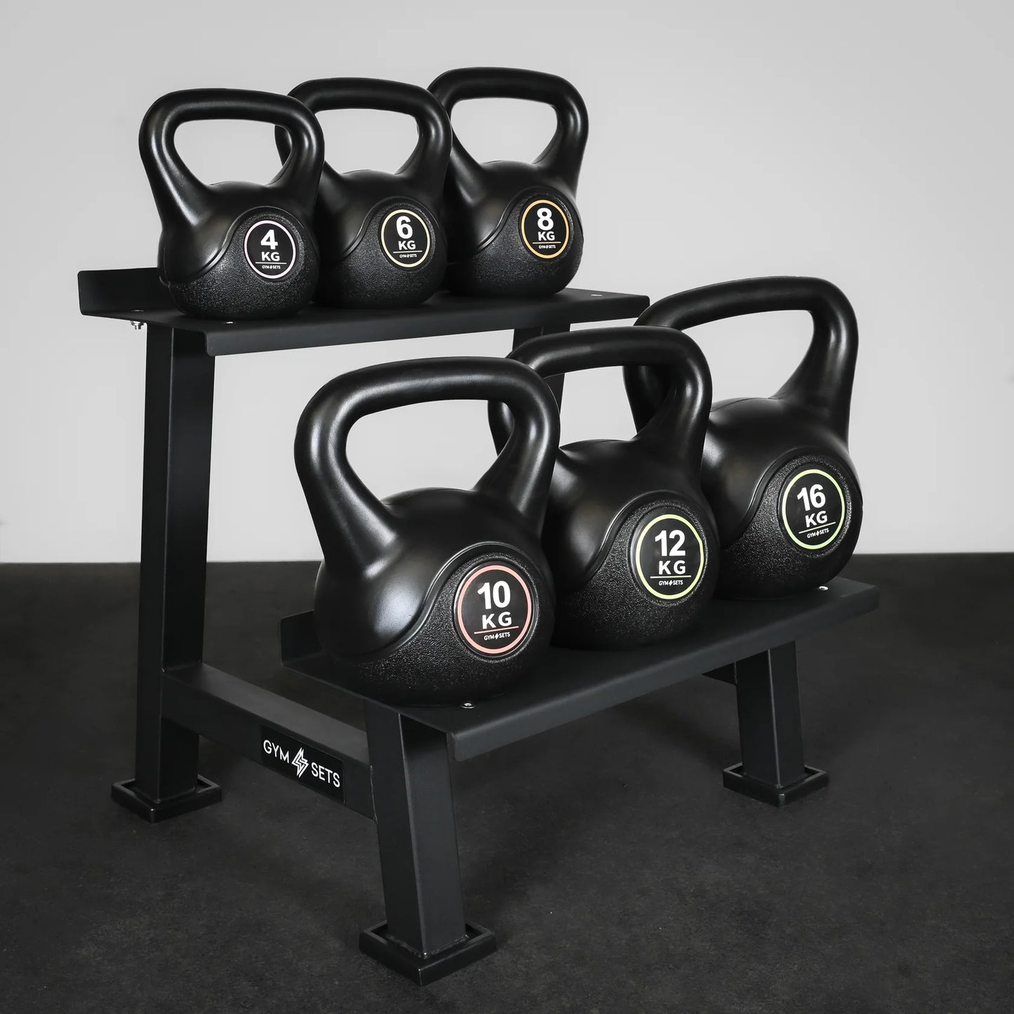GymSets Half Vinyl Kettlebell Rack