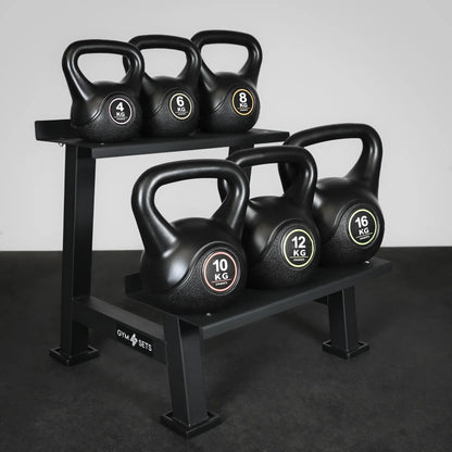 GymSets Half Vinyl Kettlebell Rack