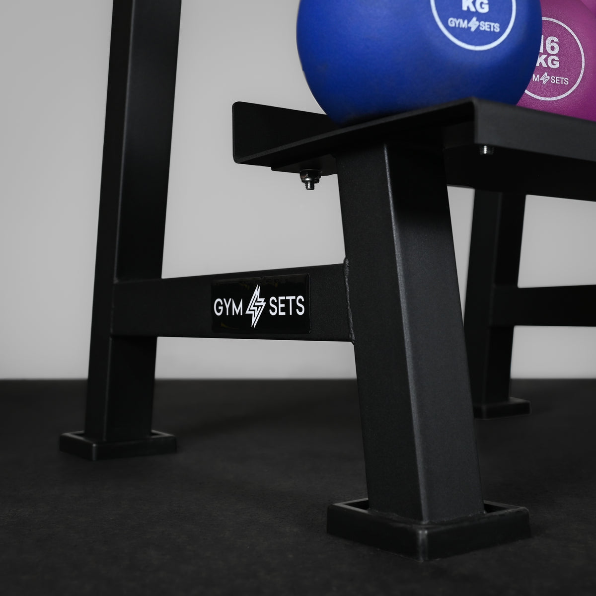 GymSets Half Cast Iron Kettlebell Rack