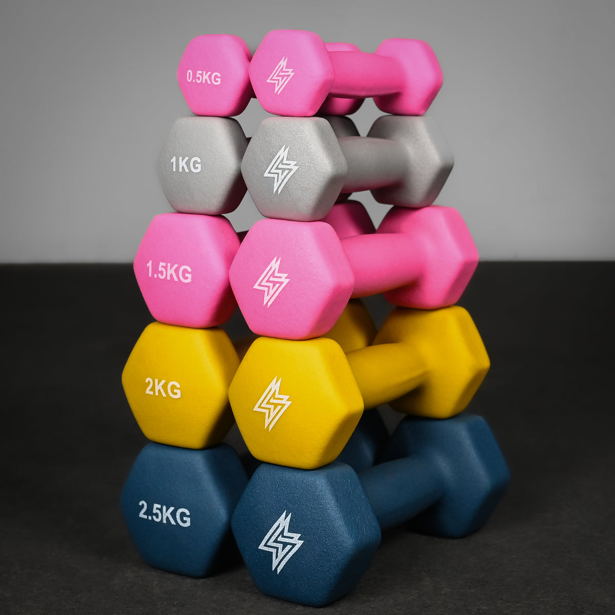 Neoprene Dumbbell Pairs
