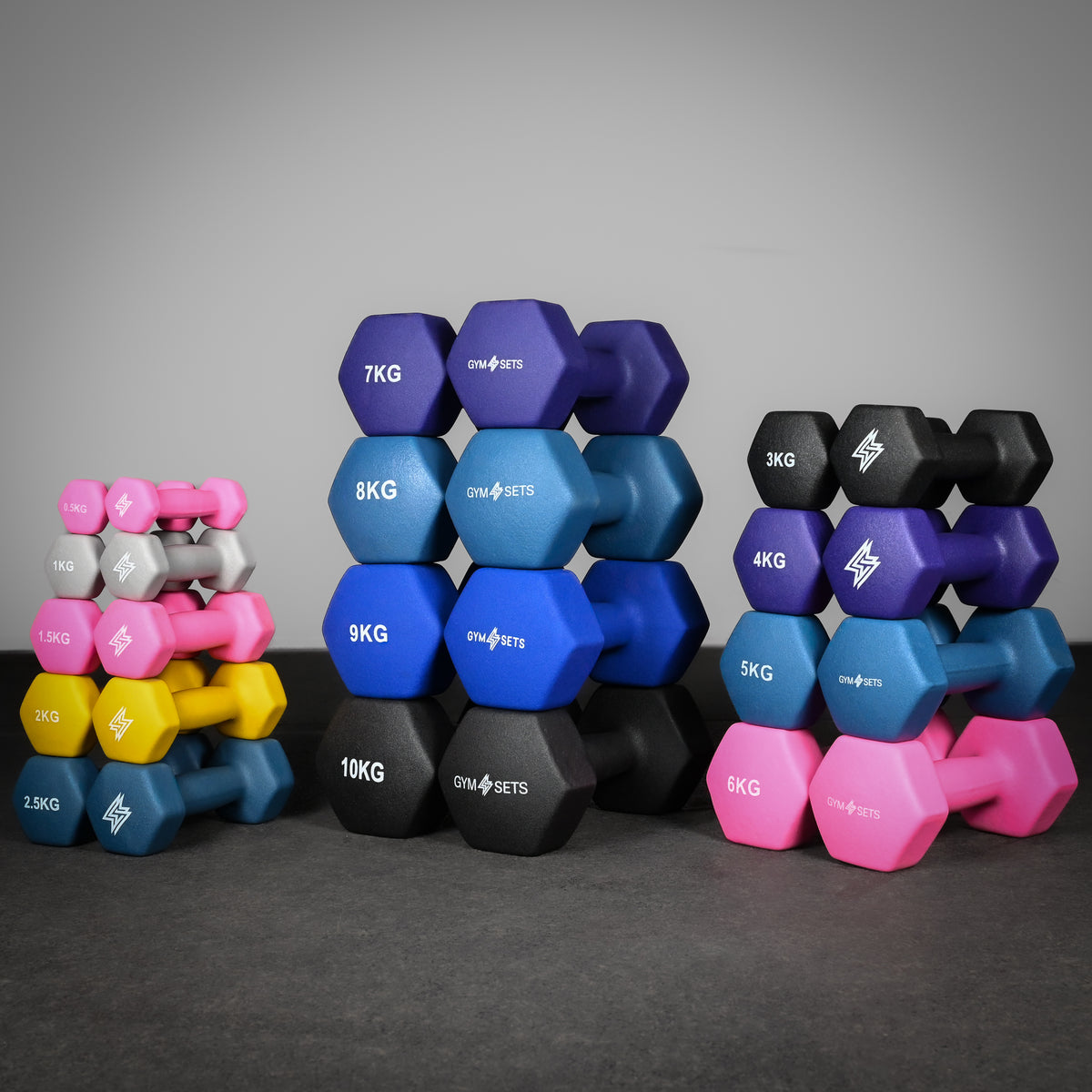 Neoprene Dumbbell Pairs
