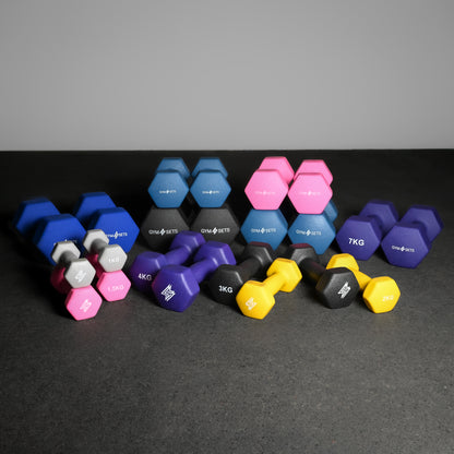 Neoprene Dumbbell Pairs