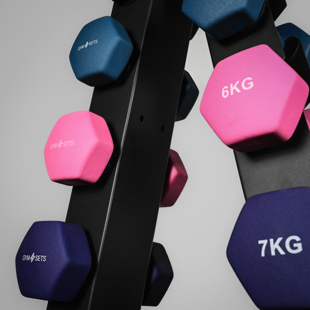 Neoprene Dumbbell Tree Rack