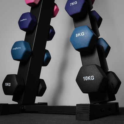 Neoprene Dumbbell Tree Rack