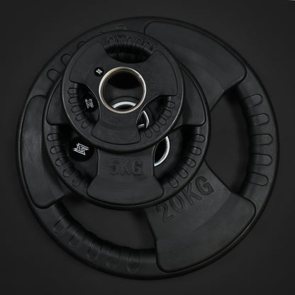 Tri-Grip Olympic Weight Plates