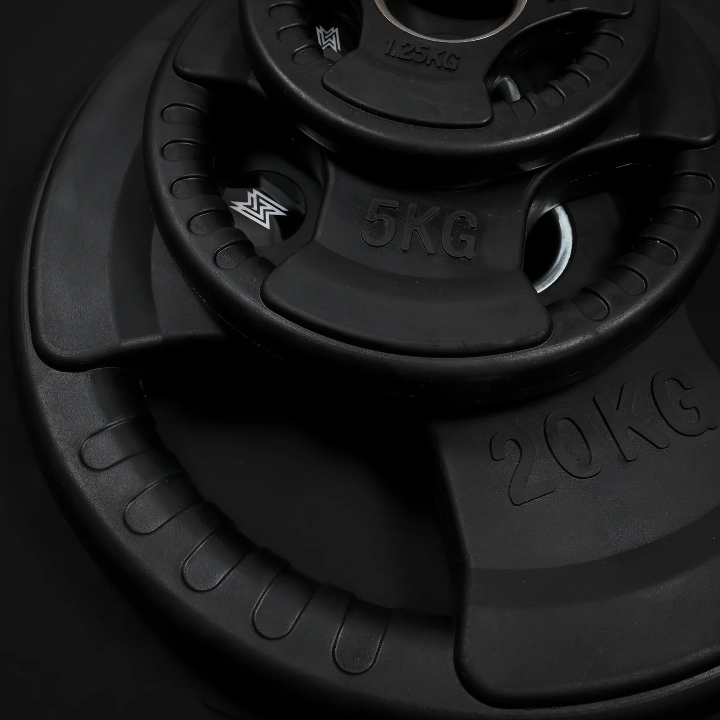 Tri Grip Plate & Dumbbell Package
