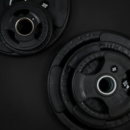 Tri-Grip Olympic Weight Plates