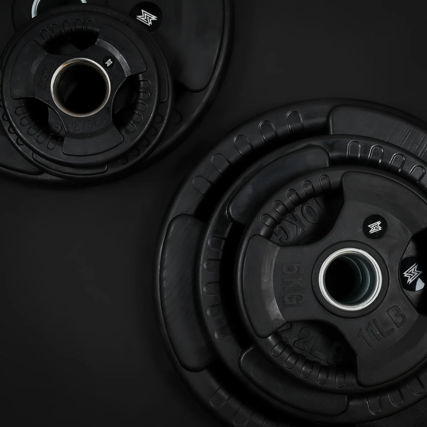 Tri Grip Plate & Dumbbell Package