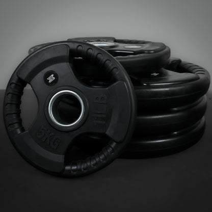 Tri-Grip Olympic Weight Plates
