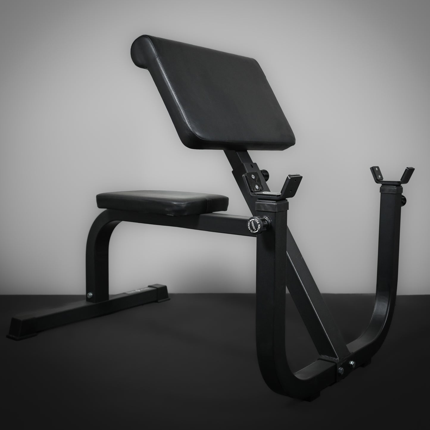 Adjustable Preacher Curl Bench